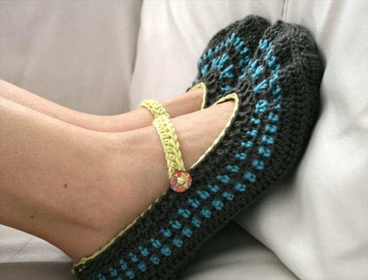 Slippers Crochet and Crochet Patterns