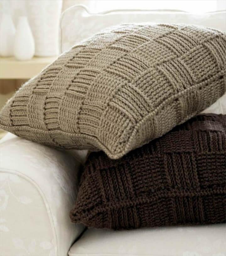 DIY Crochet Throw Pillows