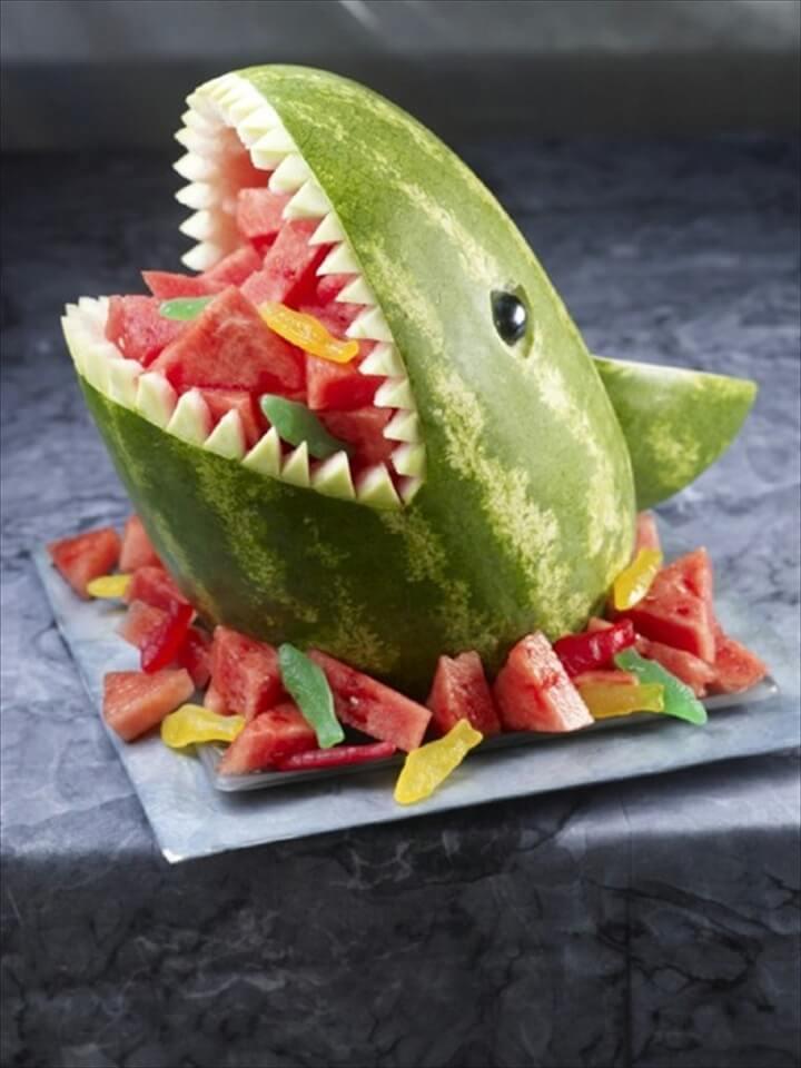 DIY Watermelon Shark