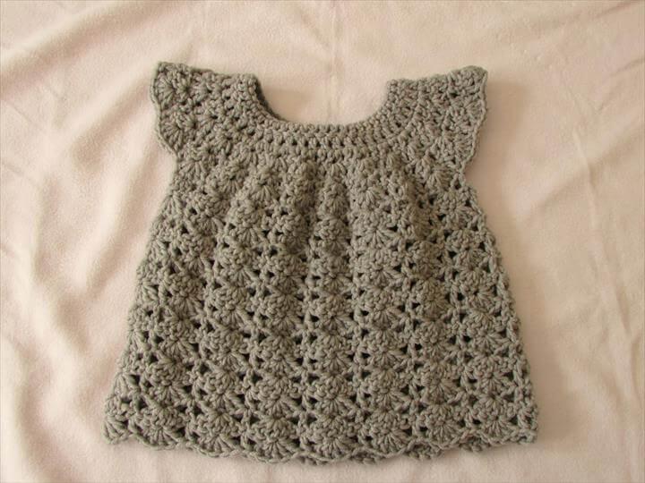  crochet an easy shell stitch baby 