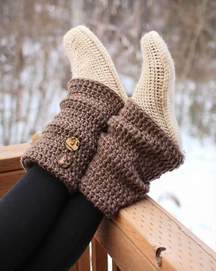 Crochet Audrey Boots Paid Pattern