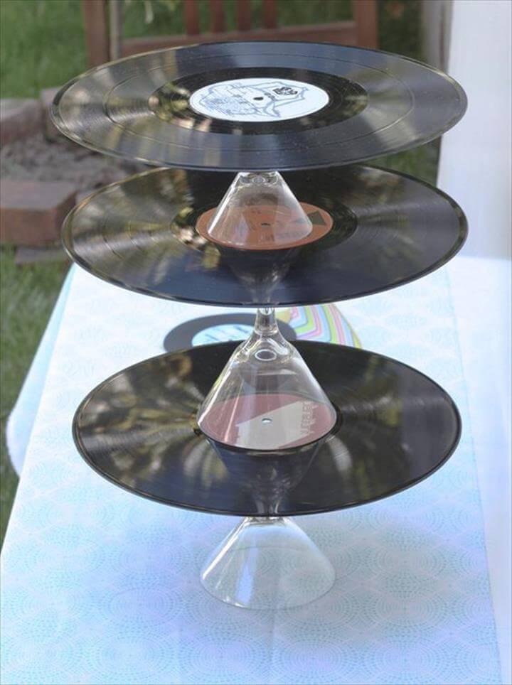  crafts for old vinyl records