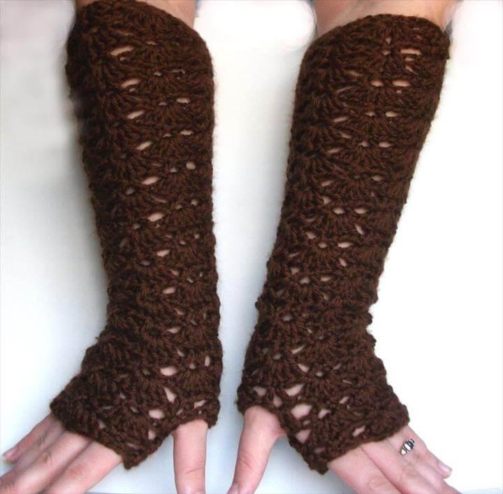 Opera Length Fingerless Gloves Elbow Length Long Lace Gloves