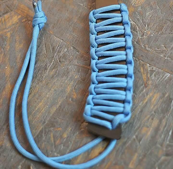 Paracord Project Knife Grip