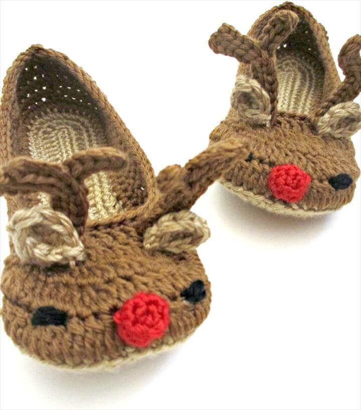 Reindeer Slippers 