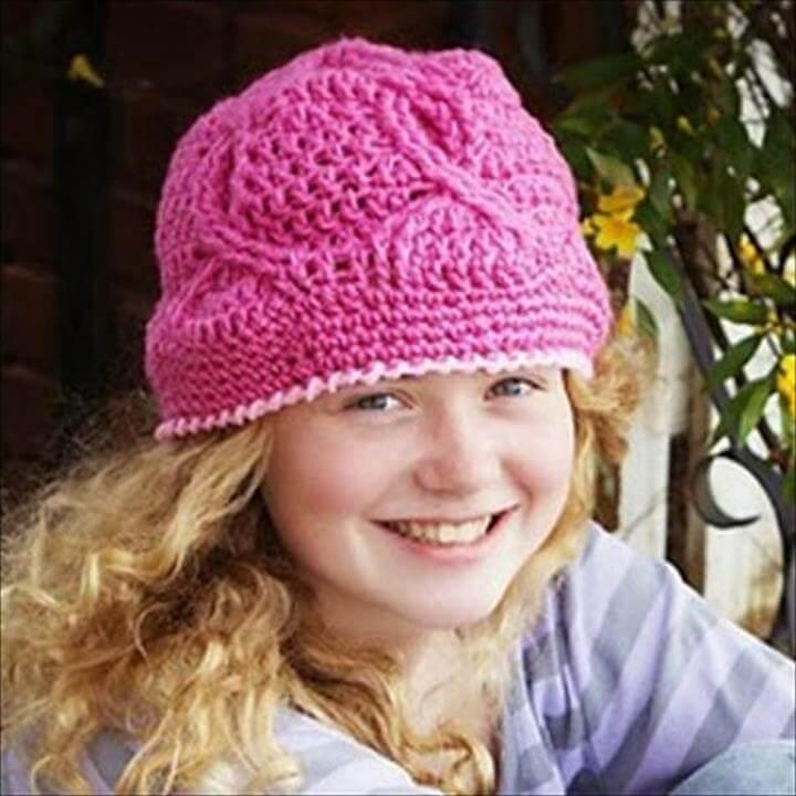 diy crochet hat pattern and ideas
