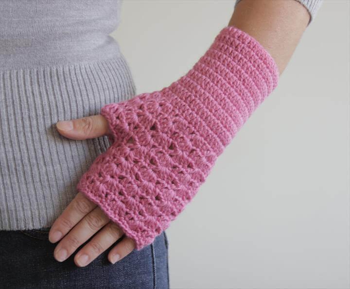 amazing crochet fingerless gloves