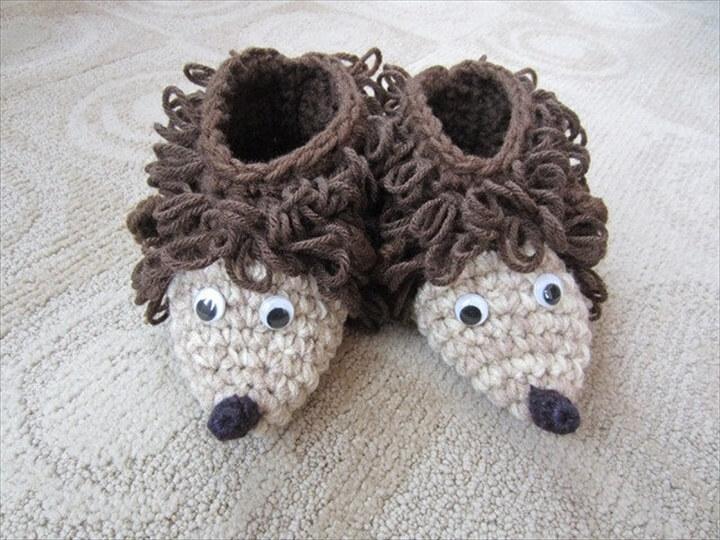 Animal Slipper crochet patterns