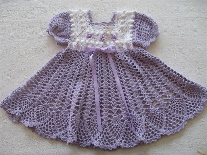 crochet baby dress pattern