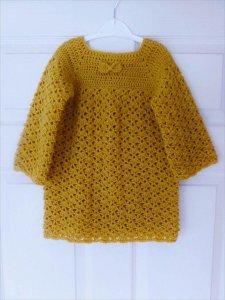 26 Gorgeous Crochet Baby Dress For Babies