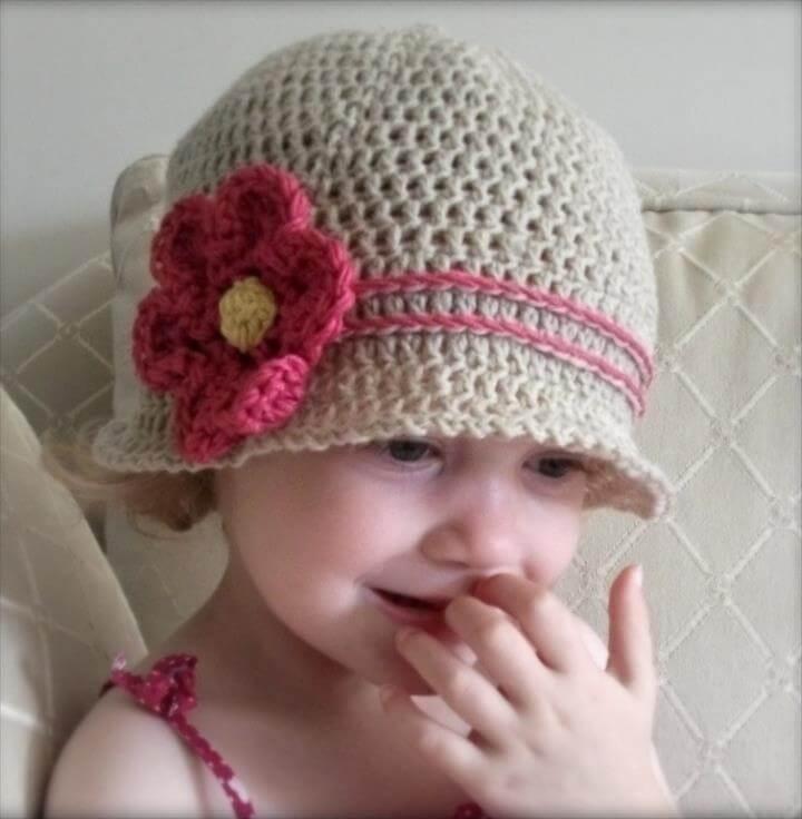 Crochet Cloche Hat Pattern