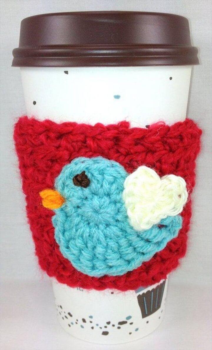  Cool Crochet Coffee Cozy Ideas & Tutorials 