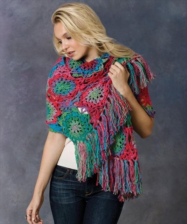 Lorelei Crochet Shawl Pattern: DIY