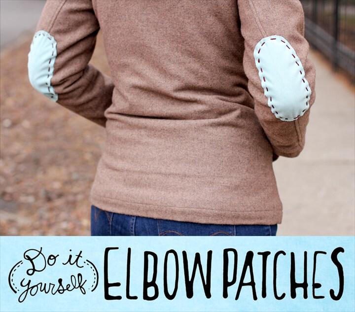DIY: Elbow Patches