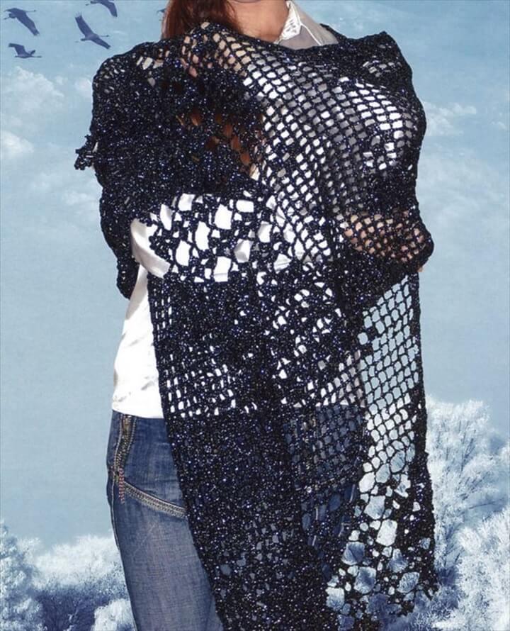  crochet shawls patterns