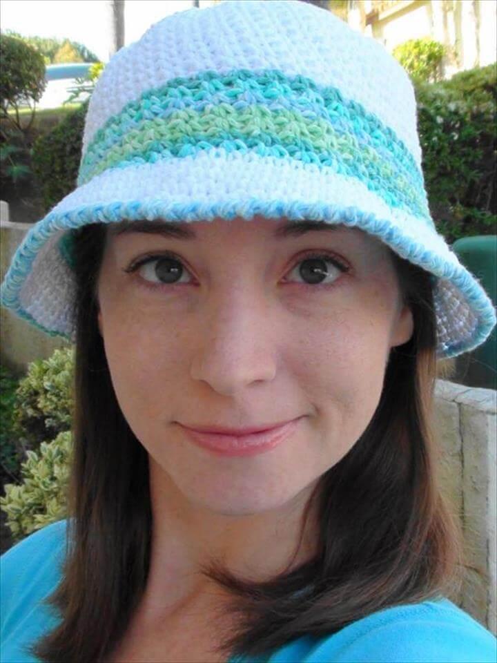 diy crochet hat pattern