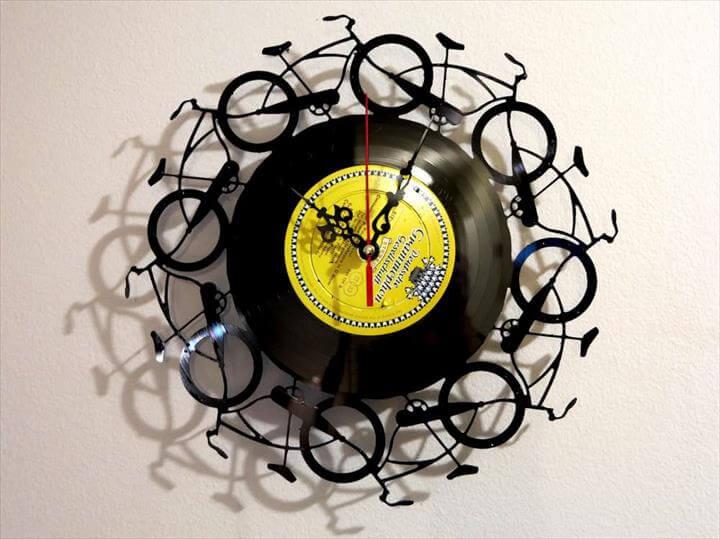 Bicycle Record Clock