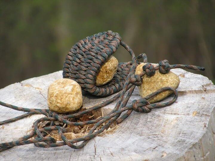 Paracord Rock Sling