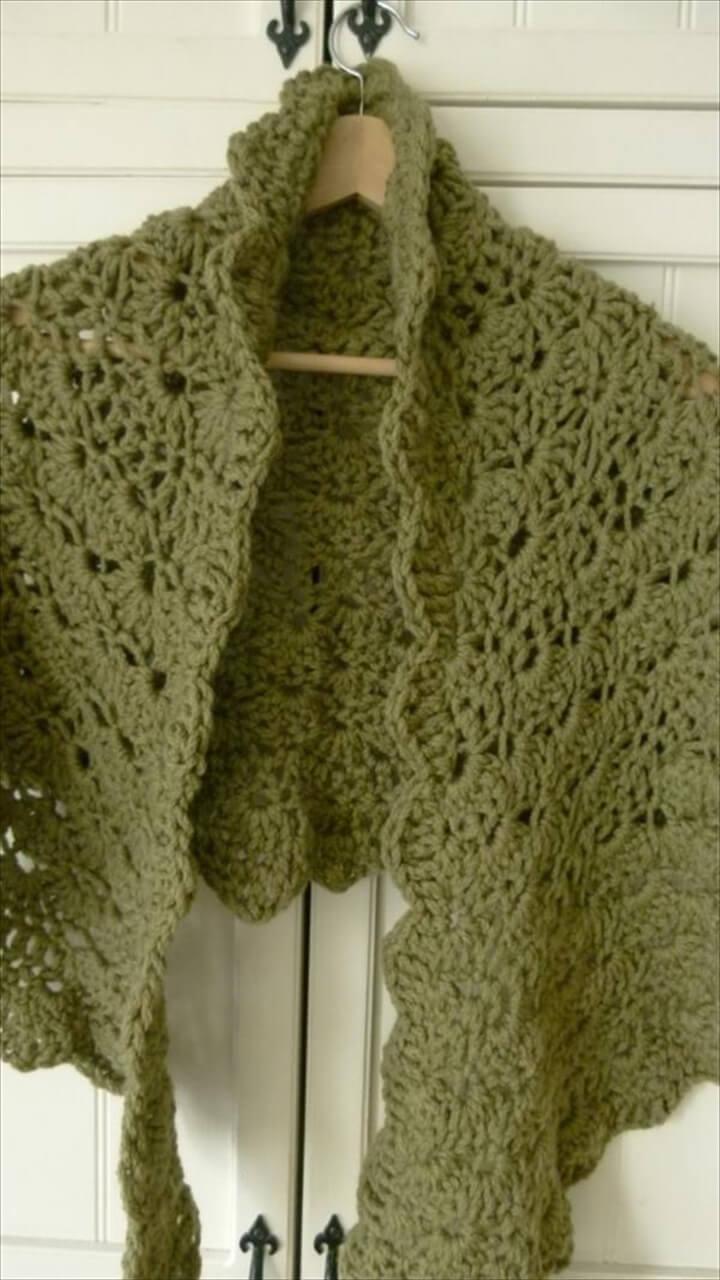 Free Tranquil Wrap + Crochet Shawl Pattern