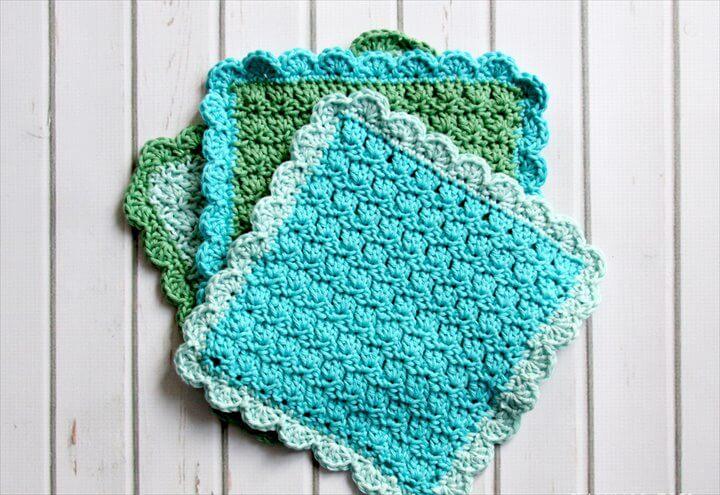 Easy Crochet Washcloths