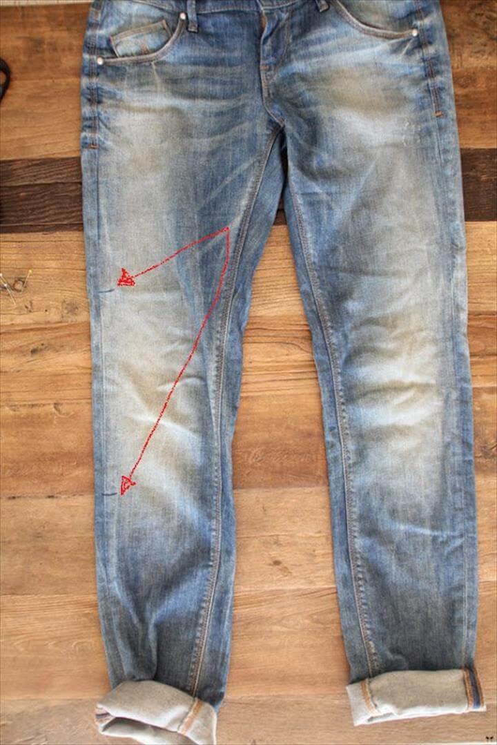 Truly Awesome DIY Ideas To Renew Your Old Jeans