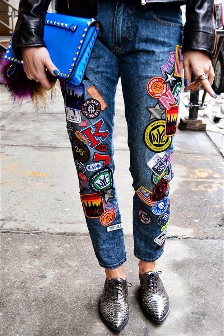 Transform Your Old Jeans Into Fashionable And Chic Wear