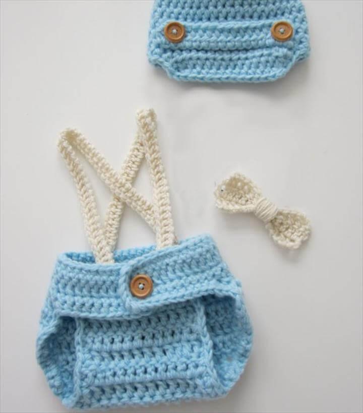 crochet baby boy outfit