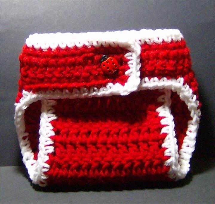Crochet Diaper Cover |