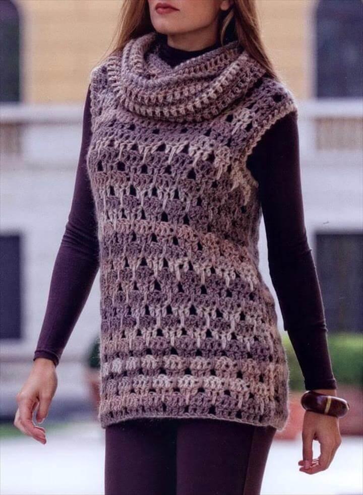 Crochet Tunic Pattern - Stylish & Easy