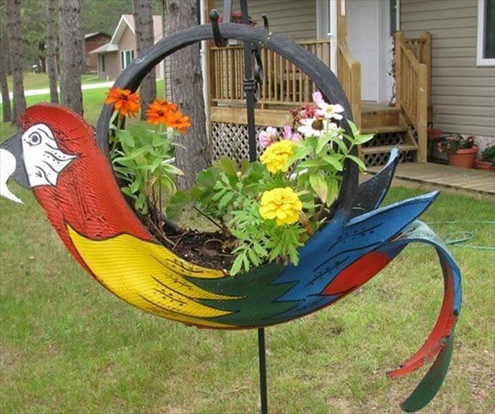 DIY Recycled Tires Ideas