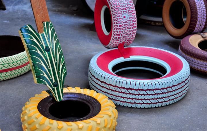 Recycled Tire Furnitures