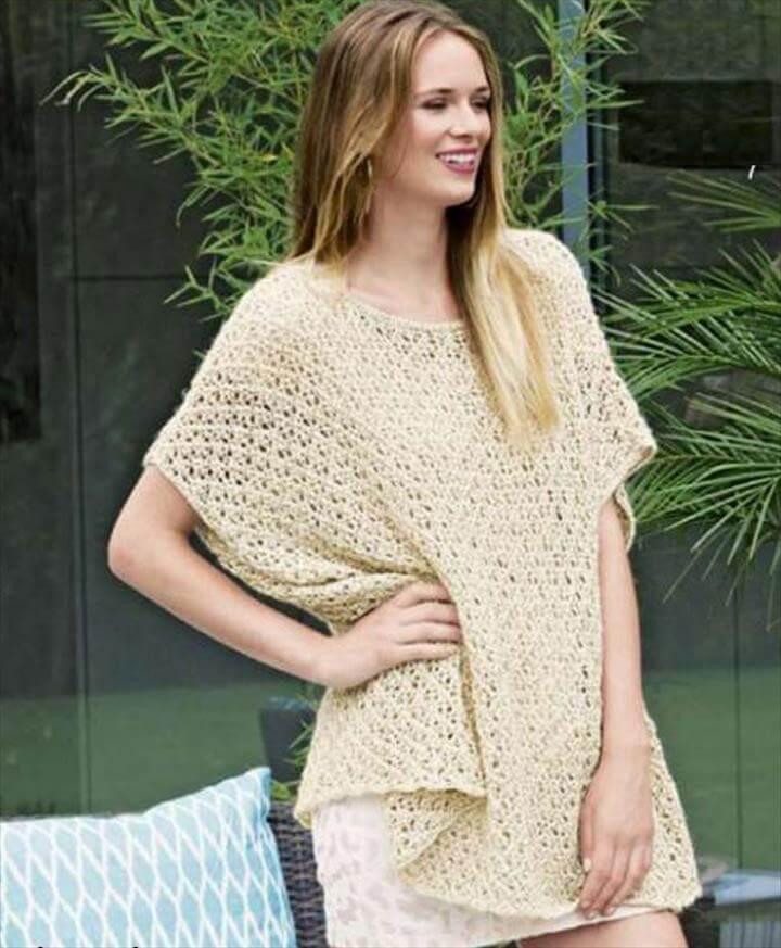 Summer Lace Poncho