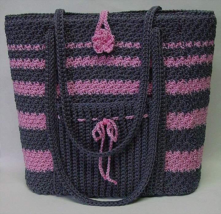 free crochet bag, free easy crochet bag, crochet bag, crochet bag patterns,