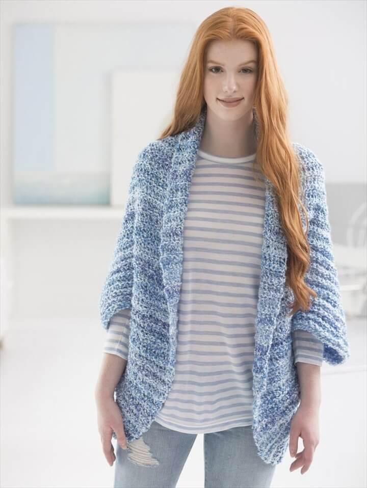 This Simple Crochet Shrug is a customer favorite