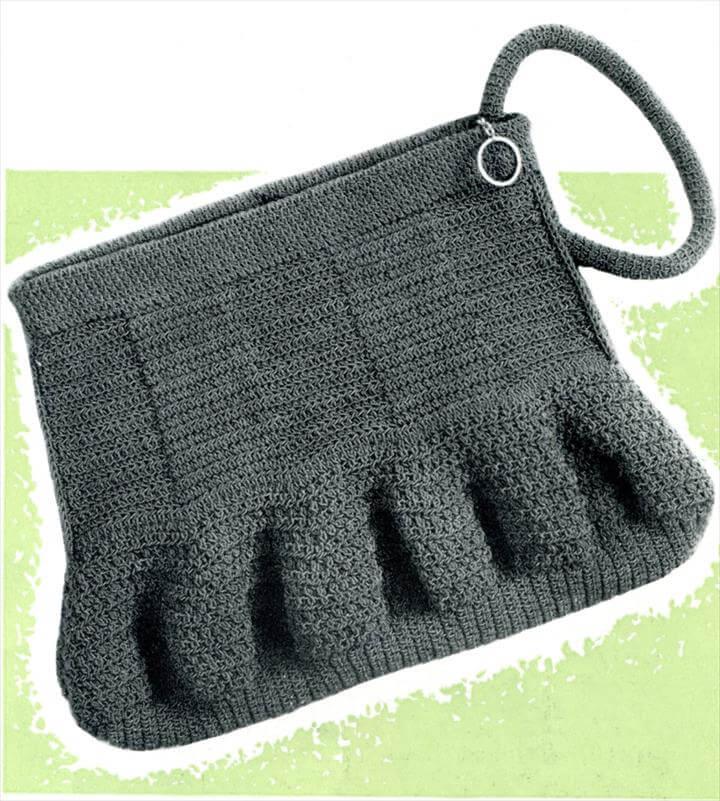 Stylish Crochet Handbags, Purses, and Clutches