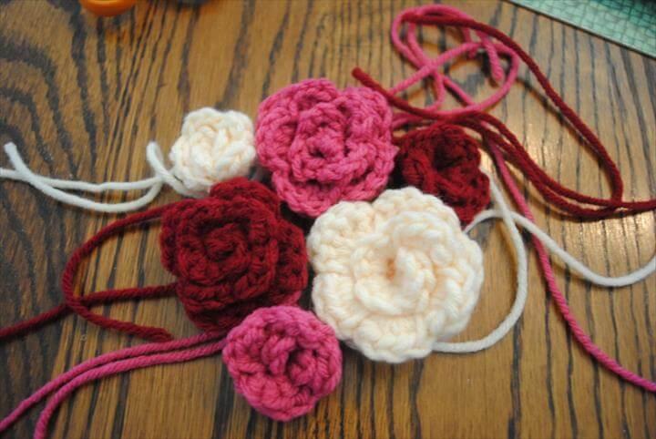 Free Spring Crochet Flower Pattern Rosettes