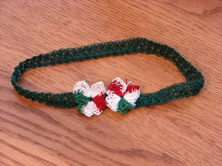 Each Headband is made with Cotton Crochet Thread.