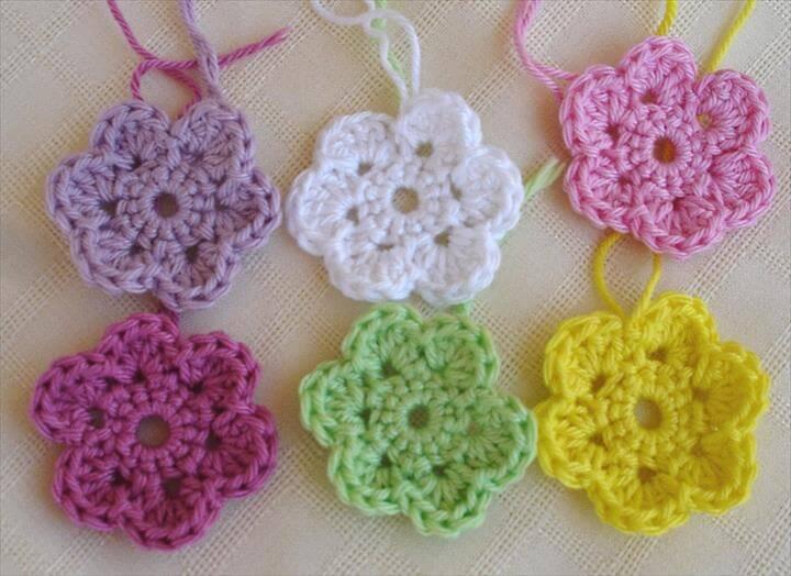 crochet flower patterns for beginners
