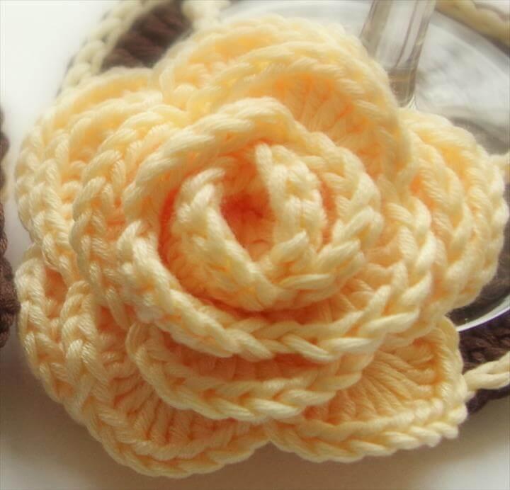 Crochet rose patterns