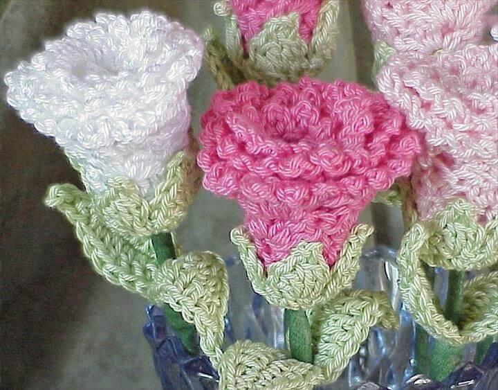 Free Crochet Flower Patterns Roses