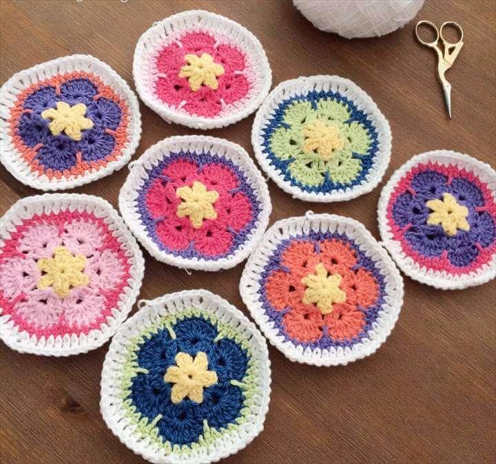 Little Cosy Things - African Flower Crochet - Thirteen