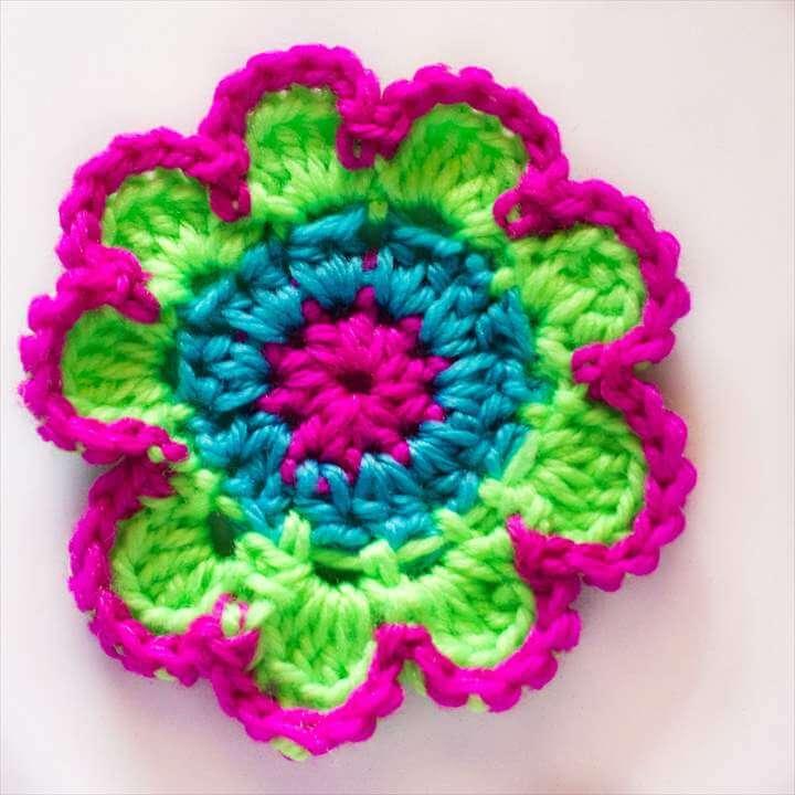 Bouquet of Flowers ~ Crochet Flower Tutorial