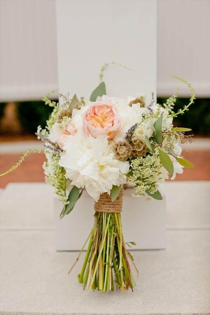 very own rustic wedding bouquet like this one