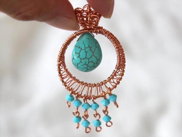  Handmade Jewelry Wire Australia Rau Pendant