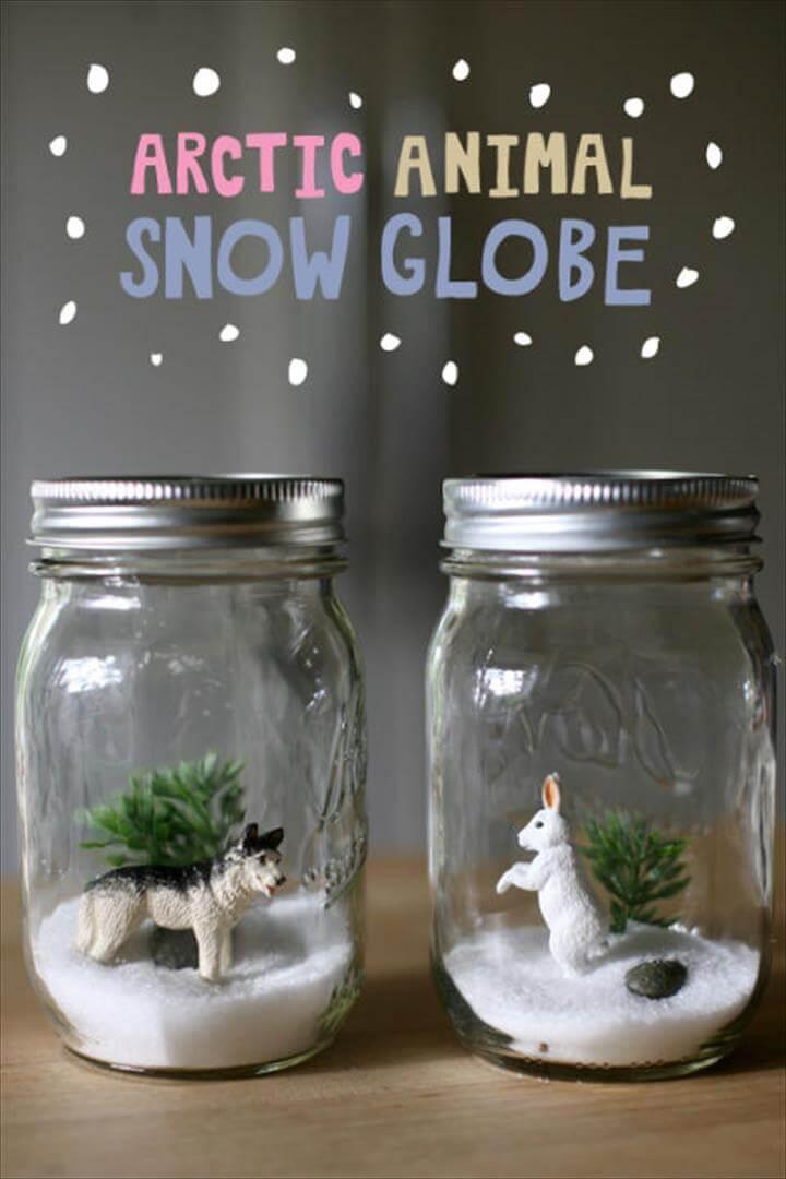 Arctic Animals Snow Globe