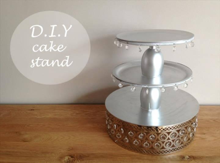 D.I.Y Cake Stand The Asian Fashion Journal