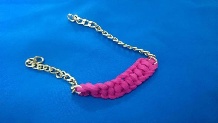 Chain Friendship Bracelet - Tutorial