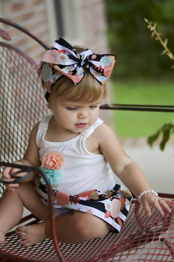 Piper floral head wrap, Cute head wraps in many options for your mini