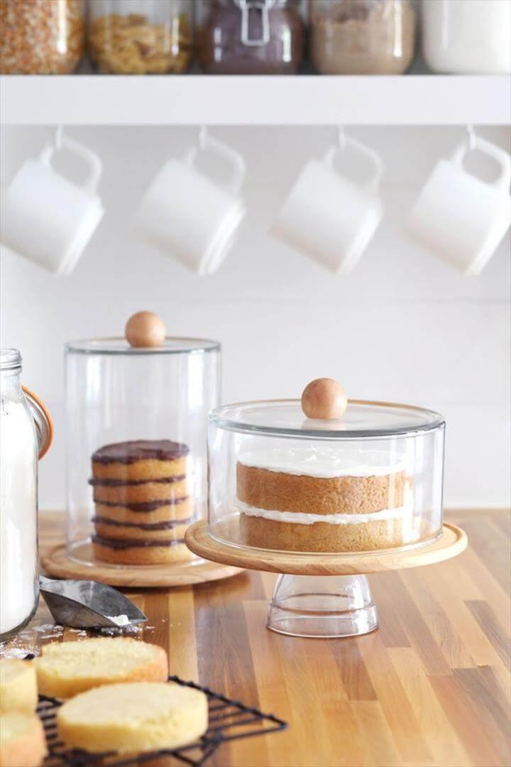 diy domed cake stand