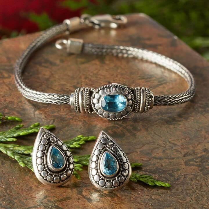 Flores Aquamarine Jewelry